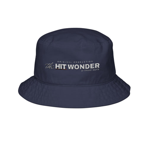 The Hit Wonder Embroidered Bucket Hat — Retro Music Logo Hat